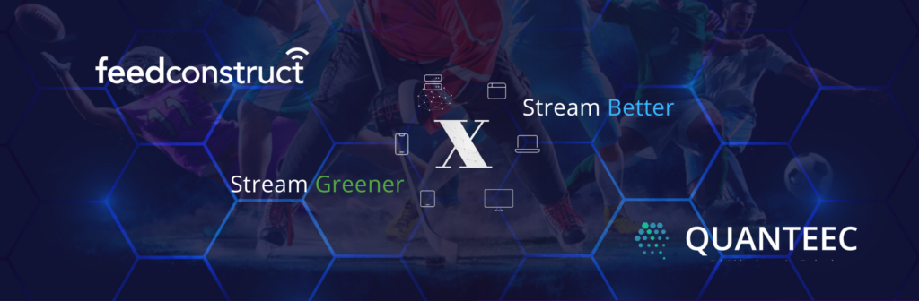 FEEDCONSTRUCT and QUANTEEC join forces to level up streaming technology for live sporting events supporting image